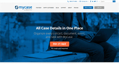 Desktop Screenshot of mycase.com